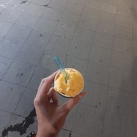 Mandarin at Sicilia Gelateria in Bucharest