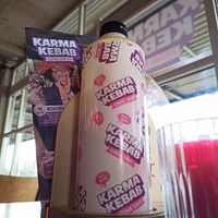 The sauce at Karma Kebab in Utrecht