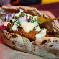 Sourdough kebab pita at Karma Kebab in Utrecht