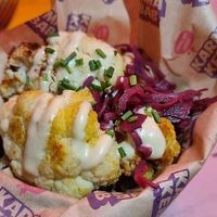 Roasted cauliflower at Karma Kebab in Utrecht