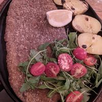 Milanesa de setas at Lamucca de Andes  in Madrid