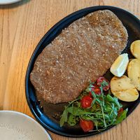 milanesa de setas at Lamucca de Andes  in Madrid