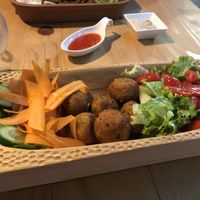Falafel  at Refresh Vegan Kitchen in Kas