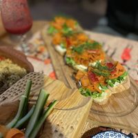 Vegan lox   at Refresh Vegan Kitchen in Kas