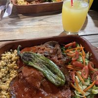 Iskender doner and lemonade   at Refresh Vegan Kitchen in Kas