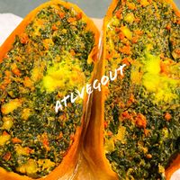 Spicy kale wrap at Tassili's Raw Reality in Atlanta