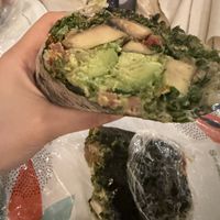 Dat Ish with seaweed  at Tassili's Raw Reality in Atlanta