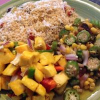 various dishes at Tassili's Raw Reality in Atlanta