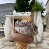 Cookie and chocolate  at Veganista Ice Cream MQ in Vienna