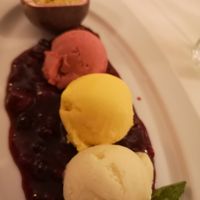 Sorbet at Kybfelsen in Freiburg