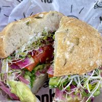 #4 !   at Hank's Bagels in Sherman Oaks