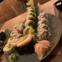 So creative and yummy!  at Sushi Buzz in Brussels