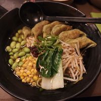 Gyoza ramen at Sushi Buzz in Brussels