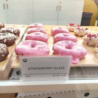 Strawberry Glaze at Happy Dough in Chermside