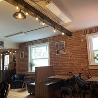 Back area of interior   at Roostercat Coffee House in Denver