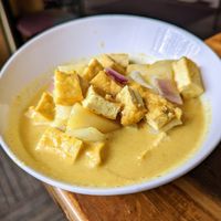 Yellow curry. at Cafe De Pho Thai in Estes Park