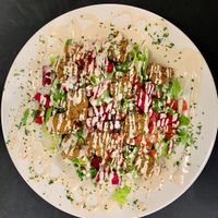 Falafel Salad.  at Alforon in San Diego