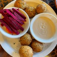falafel (with pickled veggies)   at Alforon in San Diego