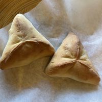 spinach pies   at Alforon in San Diego
