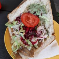 a good portion size haha at Dönermeister in Vienna