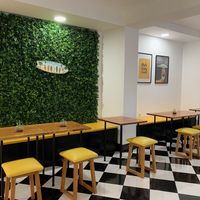Seating area   at Azorean Poke in Sao Miguel