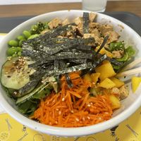 My very own bowl   at Azorean Poke in Sao Miguel