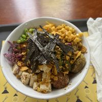 Vegane Bowl - sehr lecker!   at Azorean Poke in Sao Miguel
