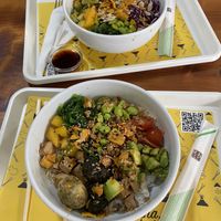 Build your own poké bowl  at Azorean Poke in Sao Miguel