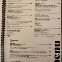 Breakfast and lunch menu  at Cafe Latrio in Berlin