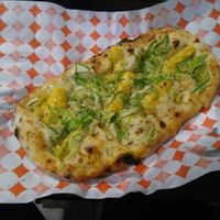 Pizza Siciliana at Time To Vegan Food in Sao Paulo