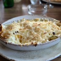 Vegetable tortillas  overbaked with vegan cheese at Motel Majolka in Videm