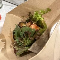 Half pita  at Kuumba du Falafel in Tokyo