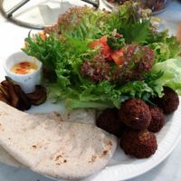 falafel at Kuumba du Falafel in Tokyo