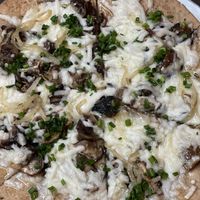 Shiitake Pizza, Vegan and Gluten Freee  at Mellow Mushroom in Denver