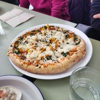 Pizza at Agrosomiedo in Pola De Somiedo