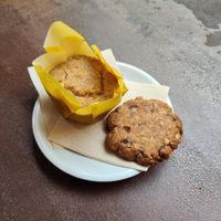 Cookie and muffin at The Krass Corner in Tenerife