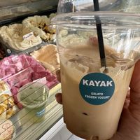   at Kayak Gelato & Frozen Yogurt in Sarande