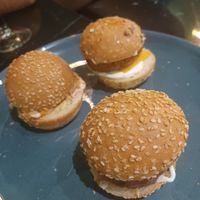 Miniburguers at Velada in Barcelona