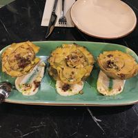 Artichokes at Velada in Barcelona