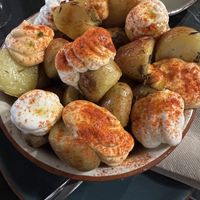 Patatas Bravas  at Velada in Barcelona