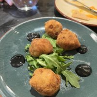 Croquettes - could drool thinking about them   at Velada in Barcelona