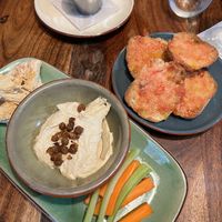 All vegan tapas   at Velada in Barcelona
