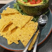 Grilled avocado (👎🏻)  at Velada in Barcelona