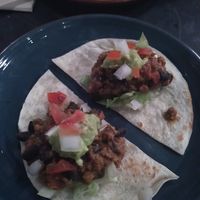 Avocado tacos at Velada in Barcelona