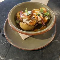 Potatoes Bravas  at Velada in Barcelona