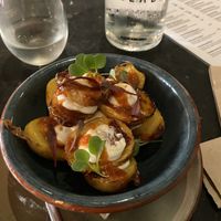 Patatas bravas  at Velada in Barcelona