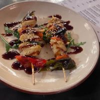 Teraki Skewers were unbelieveably tasty  at Velada in Barcelona