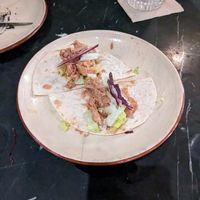 Jackfruit tacos at Velada in Barcelona