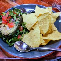 Roasted avocado at Velada in Barcelona