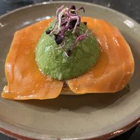 No-salmón avocado toast   at Velada in Barcelona